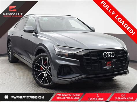 Used 2019 Audi Q8 3.0T Premium Plus For Sale ($44,769) | Gravity Autos Chicago Stock #25159G