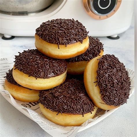 Cara Membuat Donat Coklat