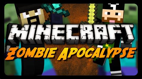 Minecraft Maps Zombie Apocalypse Pt 1 W Cavemanfilms Adventure Map Youtube