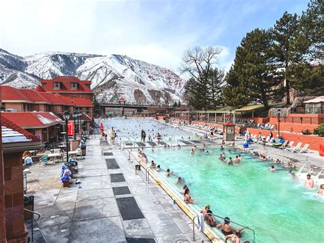 Worlds Largest Mineral Hot Springs Pool World Record In Glenwood