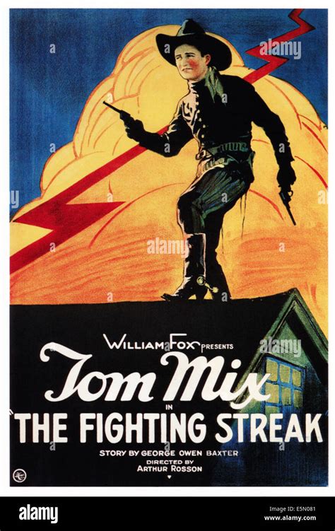 THE FIGHTING STREAK, Tom Mix, 1922, TM and Copyright ©20th Century Fox ...