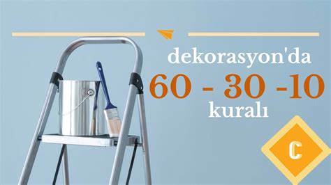 Dekorasyonun Püf Noktası 60 30 10 Renk Kuralı Nedir YouTube