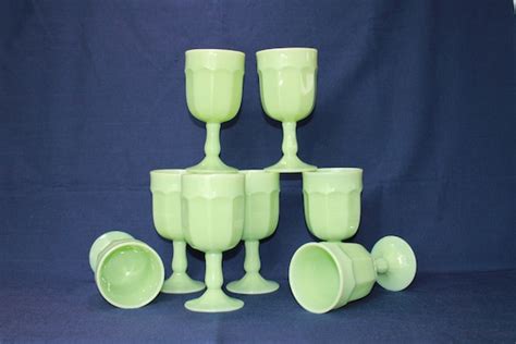 Jadeite Arlington Oz Wine Goblet Your Choice Of Or Etsy