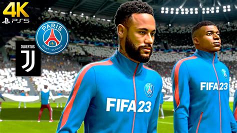 Fifa 23 Psg Vs Juventus Uefa Champions League Gameplay Ps5 4k 60fps