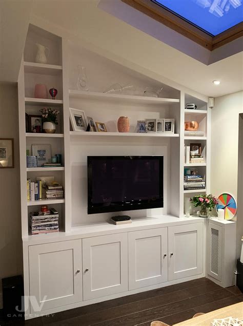 Bespoke Fitted Bookcases Alcove Shelving And Cabinets In London Jv