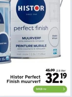 Histor Perfect Finish Muurverf Aanbieding Bij GAMMA