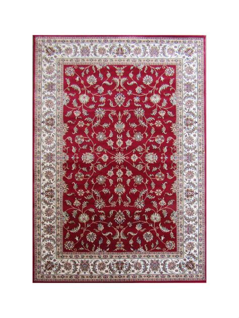 BK Carpets Rugs Persian Inspired Rug 1 6m X 2 3m Red Beige