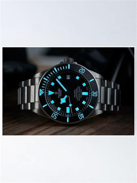 "Tudor Pelagos Lume" Poster for Sale by WatchClicker | Redbubble