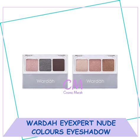 Jual Cm Wardah Eyexpert Nude Colours Eyeshadow Shopee Indonesia