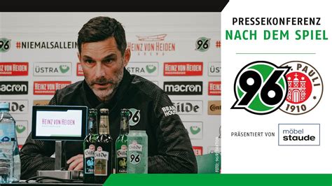 PK Nach Dem Spiel Hannover 96 FC St Pauli YouTube