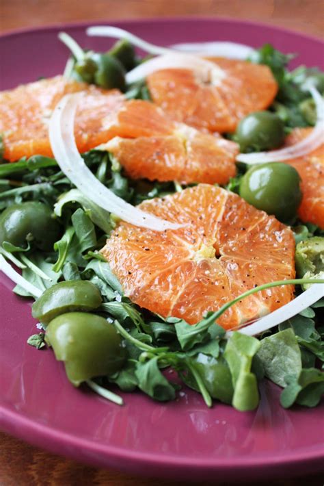 1 teaspoon love: Orange and Green Olive Salad