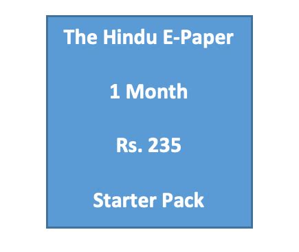 The Hindu Newspaper Subscription | Newspaperkart