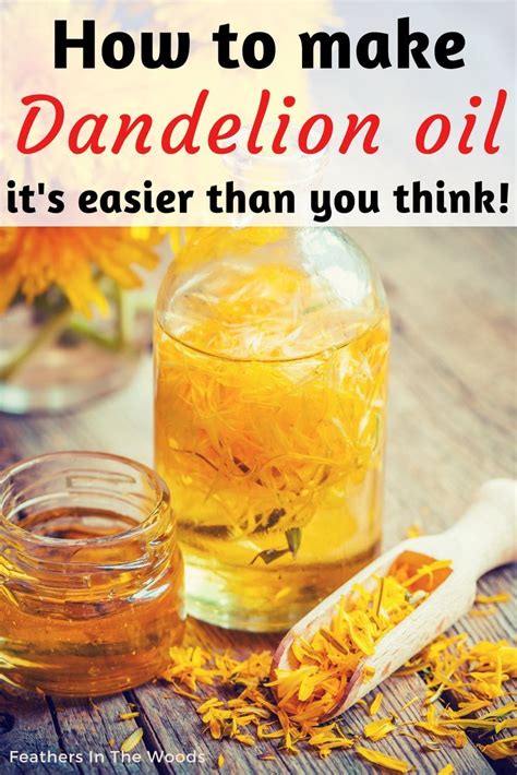 How To Make Dandelion Oil It S Super Easy Artofit