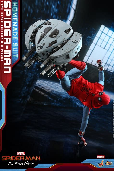 Spider Man Far From Home Homemade Suit Spider Man By Hot Toys Serpentor S Lair