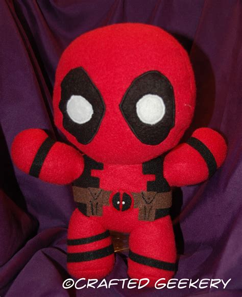 Deadpool plushie, aka Plushpool, wants a hug! At least, he thinks he ...