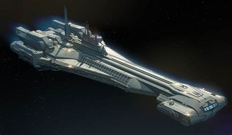 Learn To Draw The Halcyon From The Star Wars Galactic Starcruiser At