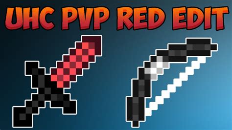 Minecraft Pvp Texture Pack Uhc Red Edit Build Uhc Pvp Pack Resource Pack 1 8 Default Edit