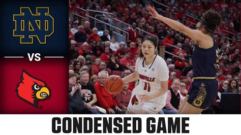 Notre Dame Vs Louisville Condensed Game Acc Womens