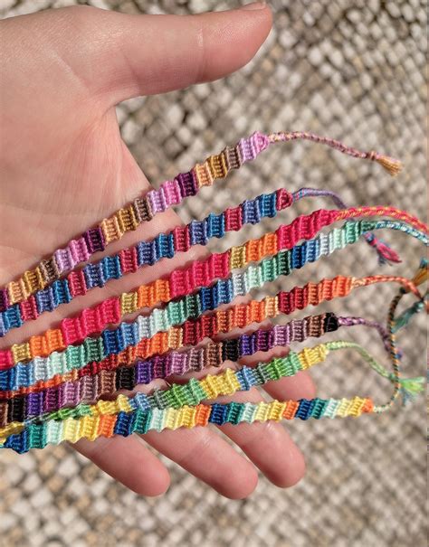 Brazilian Bracelet Friendship Bracelet Handmade Yarns Etsy