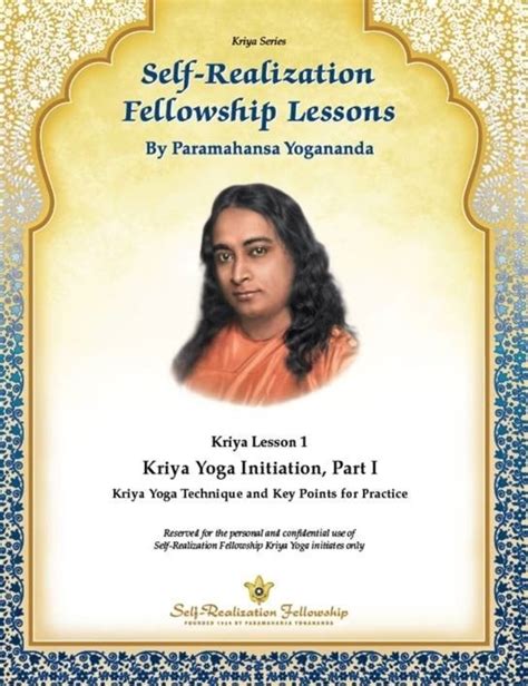 Lessons in Kriya Yoga | Self-Realization Fellowship