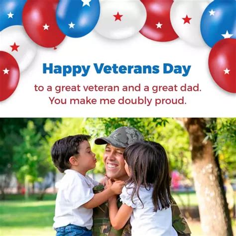 Veterans Day Greeting Card Templates - PhotoADKing