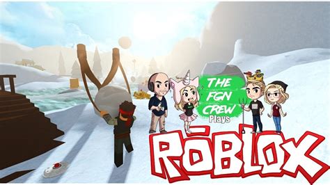 The FGN Crew Plays ROBLOX Snowball Fighting Simulator YouTube