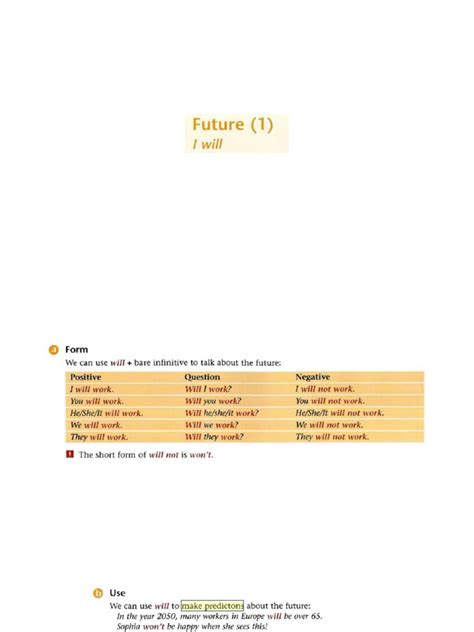 Future 1 | PDF