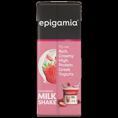 Epigamia Strawberry Milkshakes Tetra Pack Ml