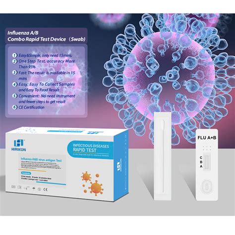 Hirikon Antigen Rapid Test And Antibody Influenza A B Combo Rapid Test