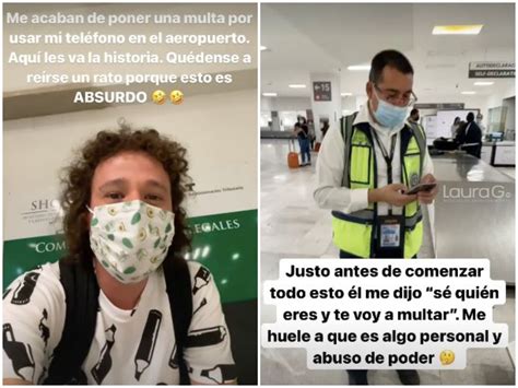 Multan A Luisito Comunica Por Usar Su Cel En El Aeropuerto