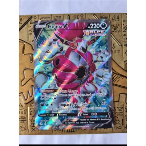 POKEMON Hoopa V 253 Ultra raro em português Original Copag Shopee