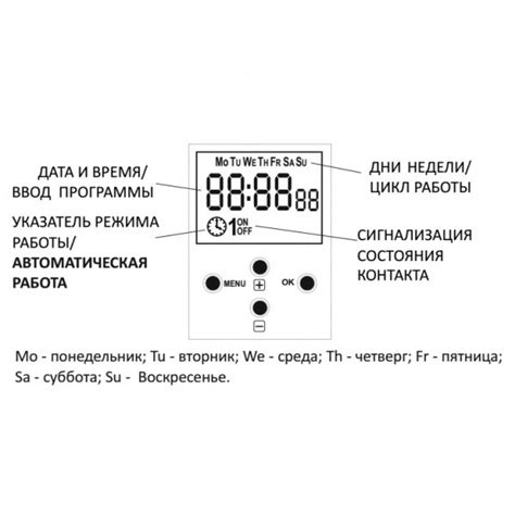 Реле времени астрономическое программируемое PCZ-525 циклическое ...