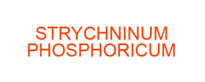 STRYCHNINUM PHOSPHORICUM Homeopathic Medicine Uses Symptoms