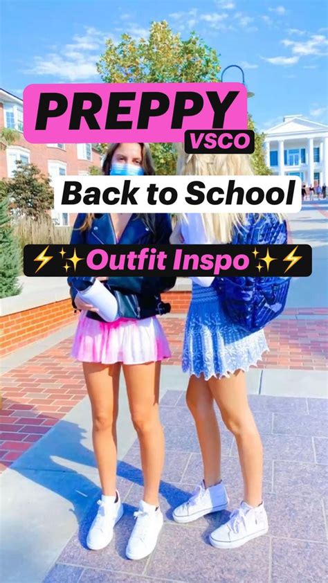 Preppy Outfit Inspo For Back To School Preppy Style Summer Preppy