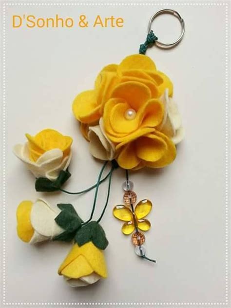 "Выкройки и идеи из фетра" | Felt flowers diy, Felt crafts, Flower diy ...