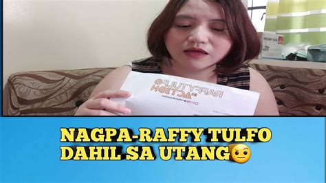 Nagpa RAFFY TULFO Dahil Sa UTANG YouTube