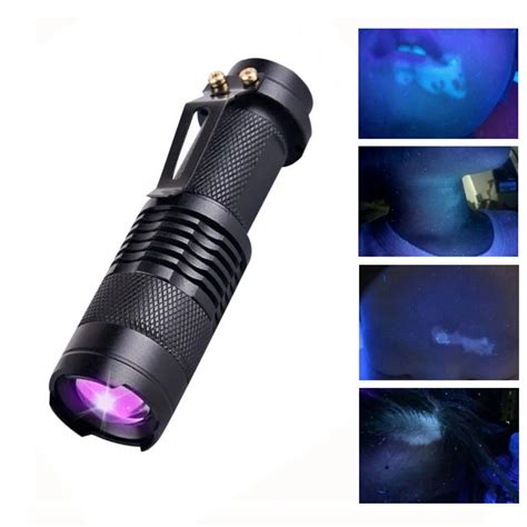 Lightweight Hand Held Woods Lamp Wavelength Ultraviolet Diagnostic Uv