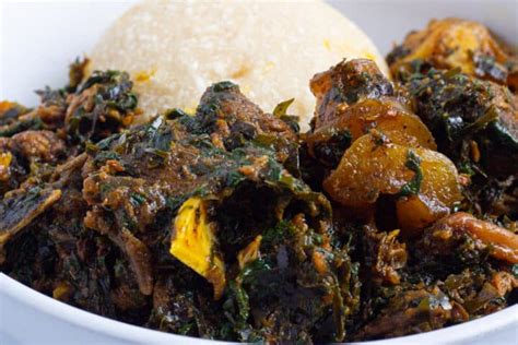 Nigerian Afang Soup Recipe · Eat Well Abi