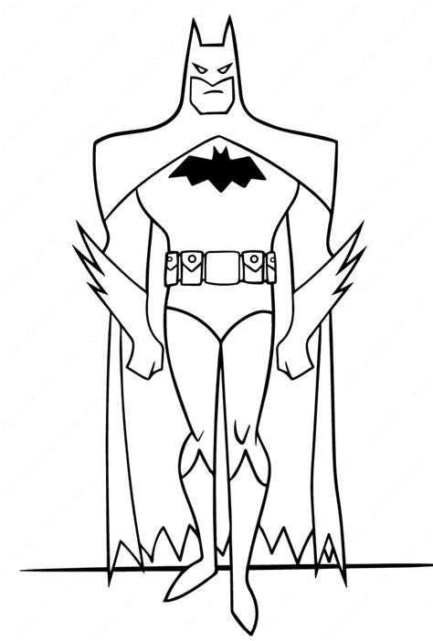 Desenho Batman Para Colorir