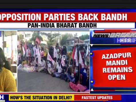 Bharat Bandh News I Bharat Bandh Centre Not Ready To Take Back Laws