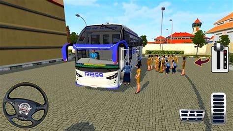 Bus Driving In Bus Simulator Indonesia Android GamePlay New Bus