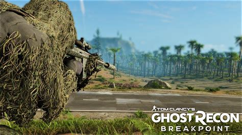 Ghost Recon Breakpoint Stealth Ghillie Suit Tactical Gameplay 4K