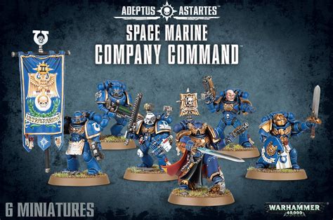 Games Workshop Warhammer K Space Marine Company Command Gamers