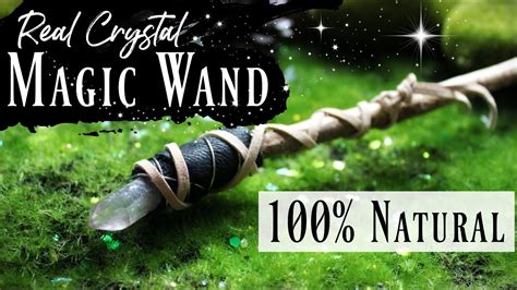 How To Make A Real Magic Crystal Wand Diy Natural Wand Tutorial