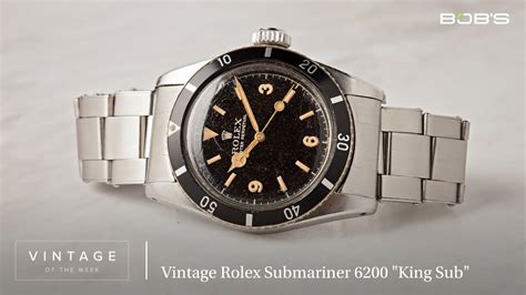 Vintage Rolex Submariner King Sub Vintage Of The Week Episode