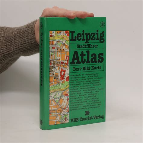 Leipzig Stadtführer Atlas Text Bild Karte Fellman Walter knihobot cz