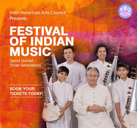 Festival of Indian Music 2023 - IAAC - INDO-AMERICAN ARTS COUNCIL INC.