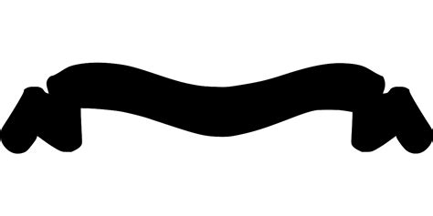 Svg Award Header Curved Ribbon Free Svg Image And Icon Svg Silh