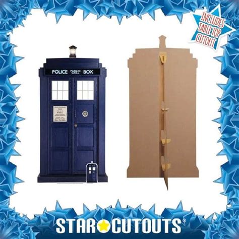 Doctor Who Tardis Cardboard Cut Out