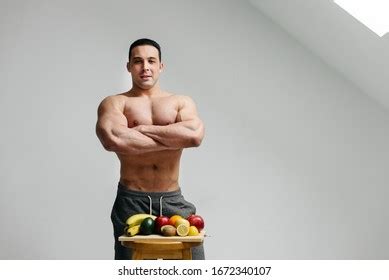 Sexy Vegan Guy Naked Torso Posing